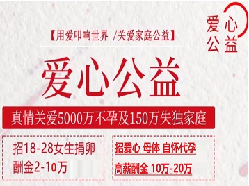 昆都仑捐卵助孕生子 爱心志愿者招募
